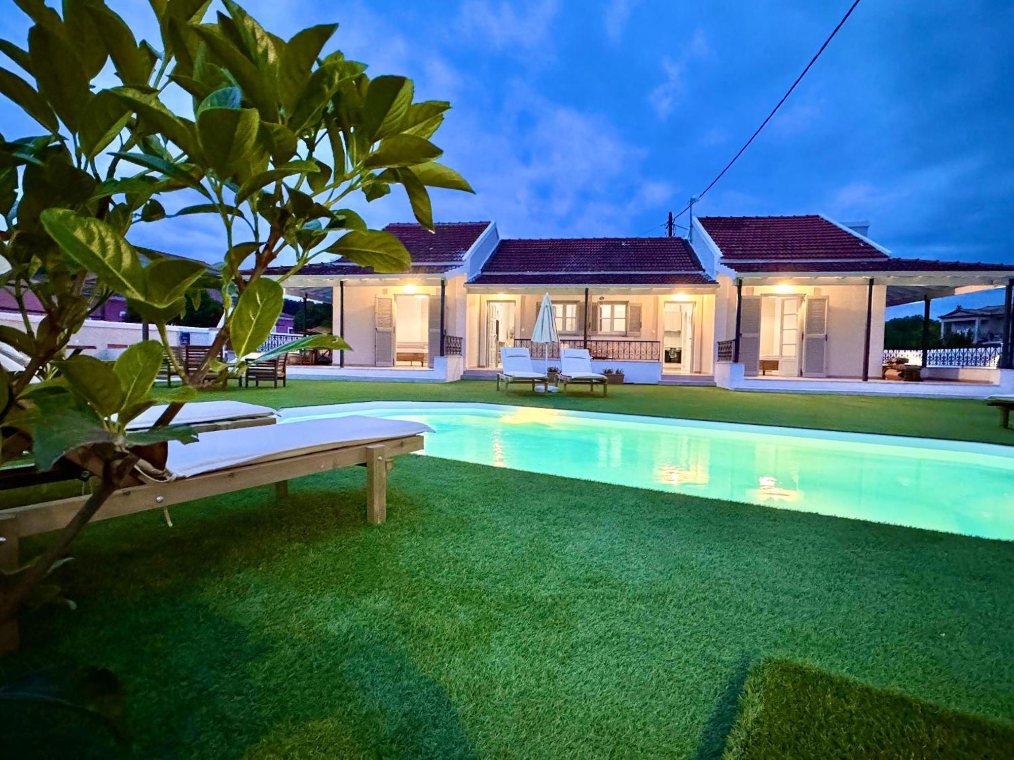 Villa Doramarie Sidari With Private Pool By Dadovillas Exteriör bild